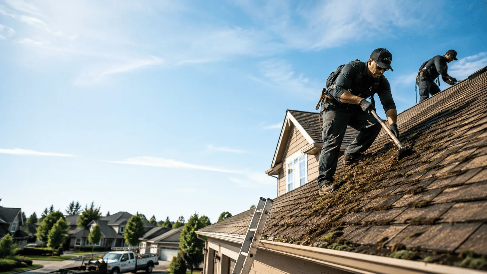 Roof Moss Removal in Wilton, IA near me